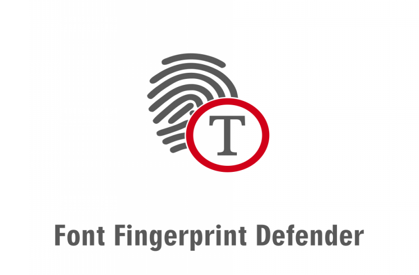 font fingerprint defender
